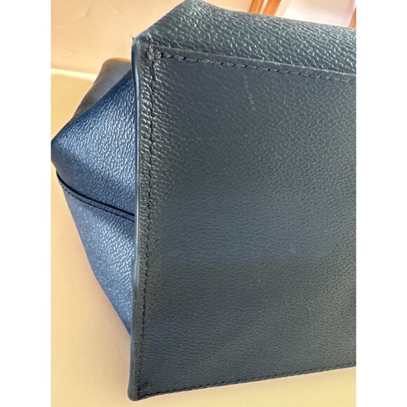 Tory Burch Blue and Tan Tote Bag - Picture 7 of 12